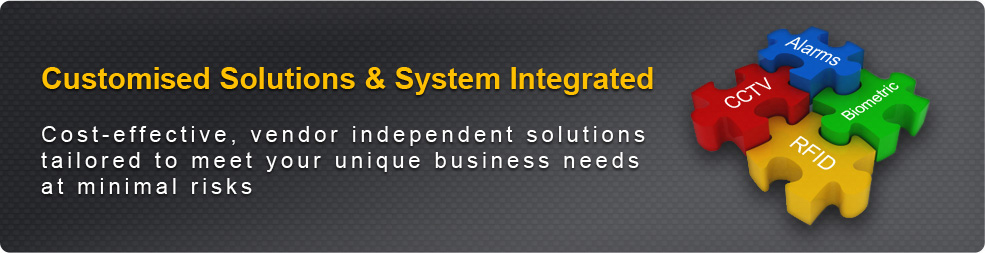 Customised Solutions and System Integrated: Cost-effective, reliable and secure.